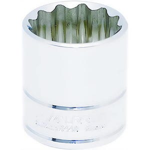 Urrea® 5440 Socket, 1/2 in Drive, 12-Point, 1-1/4 in