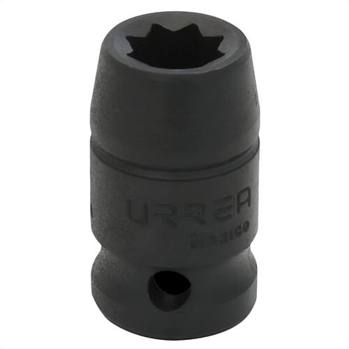 Urrea® 7416S Impact Socket, 1/2 in, 8-Point, 1/2 in