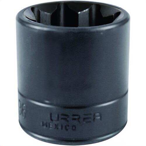 Urrea® 7426 Impact Socket, 1/2 in Drive, 12-Point, 13/16 in