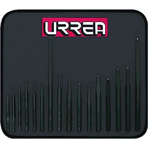 Urrea® NO.6 Chisel and Punch Set, 16 pc
