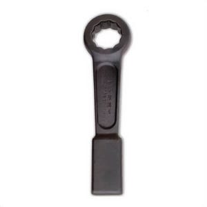 Urrea® 2760SWM Straight Striking Wrench, 60 mm Class A Wrench, GGG-W-636, 12 Points, Flat Head, 37.8 mm Thick Box End, 375.9 mm OAL, Phosphatized Black