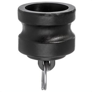USA Sealing BULK-CGF-438 Type DP Cam and Groove Adapter with Dust Cap, 4 in Nominal, Male End Style, Polypropylene, Import