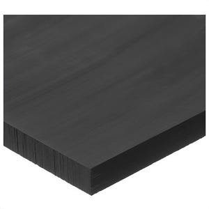 USA Sealing BULK-PS-ACB-224 Plastic Bar, Acetal, 12 in L x 3 in W x 1/4 in Thick, Black