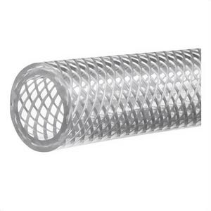 USA Sealing ZUSA-HT-6 High Pressure Reinforced PVC Tubing, 1/4 in ID x 3/8 in OD x 100 ft L, 1/16 in Thick Wall, PVC, Import
