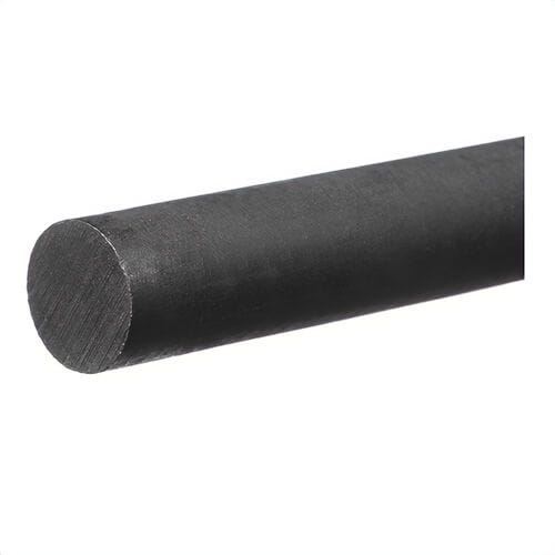 USA Sealing ZUSA-UT2E-1 Extruded Graphite Rod, Graphite, 1/8 in dia, 12 in L, Black