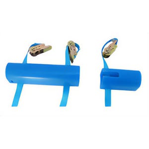 Utility Solutions USBC-002 Boom Holster with Straps, Rugged Molded, Spring Loaded, 2 pc Hot Stick Holder