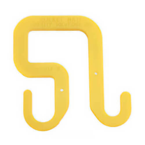 Utility Solutions USBM-004-W Bucket Mate Blanket Hook, Polymeric, Wide Slot, 35 lb Working Load Limit