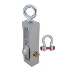 Utility Solutions USCL-001-SH Conductor Lift Snatch Block with Bolt Shackle, 1,500 lb Working Load Limit
