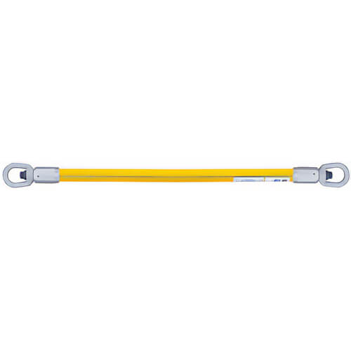 Utility Solutions USLS-006-SWVL Blue Stripe® Link Stick with Swivel Eye, 6 in Fiberglass, 4,500 lb