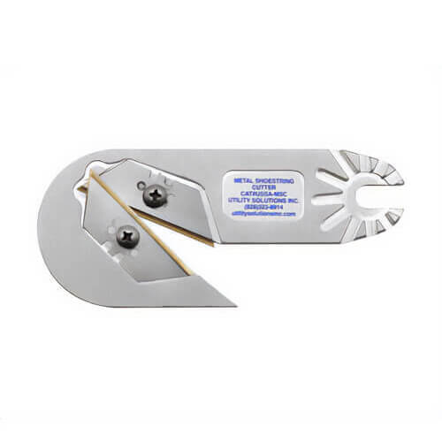 Utility Solutions USSA-MSC Shoestring Cutter Spline Attachment, for use with Universal Spline Ends, Metal