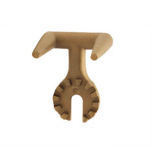 Utility Solutions USSA-ODP Double Prong Stick End, for use with Universal Spline Ends or Any Sticks