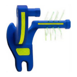 Utility Solutions USSA-QGP-PWR-FFP-F Quick Grab Probe Fuzzy Fingerâ„¢ Power Probe with Hi-Viz Reflective Tape