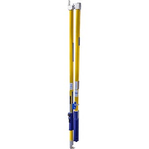 Utility Solutions USSG-F-014-SE Blue Stripe® Folding Shotgun Stick with Spline End, 7 ft x 7 in Close Length, 14 ft x 8 in