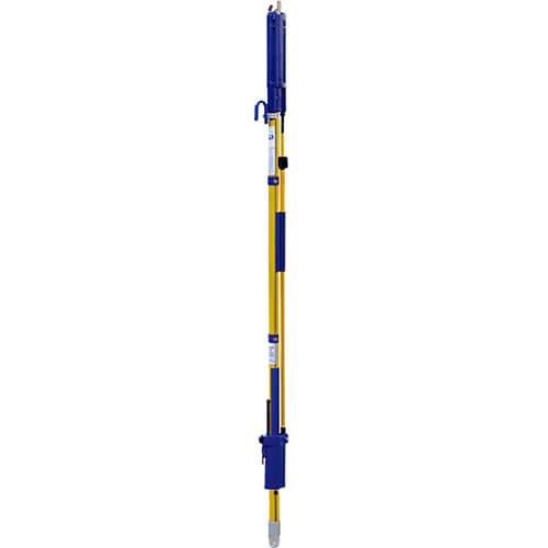 Utility Solutions USSG-T-012-SE Blue Stripe® Telescopic Shotgun Stick with Spline End, 4 Operating Position, 8 ft x 4 in, 12 ft