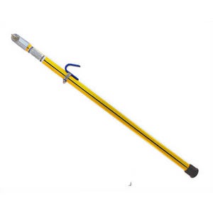 Utility Solutions USSS-008-EC/SE Blue Stripe® Straight Stick with Rubber End Cap and Spline End, 1.25 in dia, 8 ft