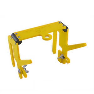 Utility Solutions USUC-002 URD Cap Standâ„¢ Double Cap Holder with Shotgun Attachment, 2 in Wide