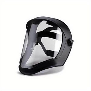 UVEX® by Honeywell S8505 Faceshield, Bionic® Series, Clear Visor, Polycarbonate Glass Visor, 1 mm Visor Thickness, ABS Headgear