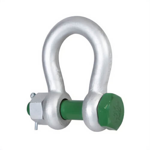 Green Pin® ASGHMB50 G-4263 BigMouth® Bow Shackle, 2 in, 30 Metric ton