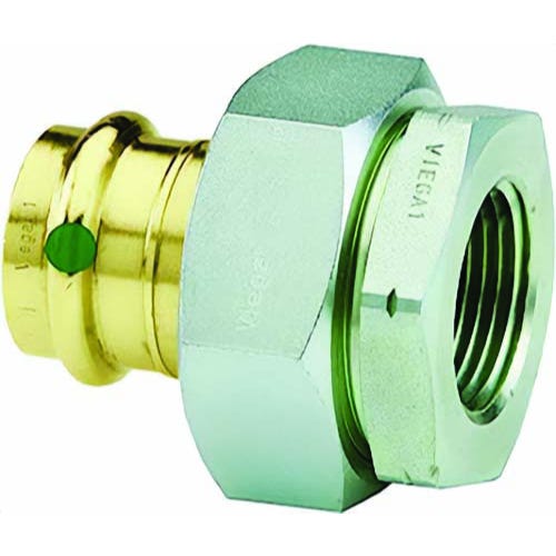 Viega 79155 ProPress® Di-Electric Union, 1/2 in Press x 1/2 in FPT