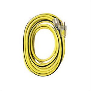Voltec 05-00365 Outdoor SJTW Extension Cord with Lighted End, 300 V, 15 A, 1875 W, 50 ft L, 3 Conductors