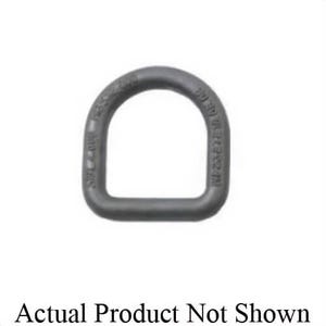 Wallace Forge 2330222 Standard D-Ring with Style A/B Clip, 15000 lb, 3 x 4 in Ring, 1 in Bracket