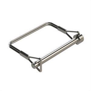 Wallace Forge 2312807 Snapper Pin, 1/4 in Pin, 2-3/8 in, Zinc Plated