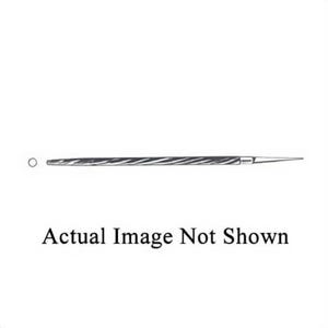 Warrensville 16016 Round File, 6 in L, Bastard Cut, Round Shape, American Pattern, Coarse Grade, Steel