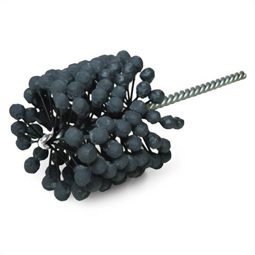 Weiler® 34265 CrossFlex™ Flexible Cylinder Heavy Duty Medium dia Honing Brush, 3-1/4 in dia Bore, 320 Grit, Extra Fine Grade