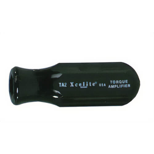 Weller® Xcelite® HTA2N Torque Amplifier Handle, 3-1/8 in OAL, Tool Bit Compatibility: PS Nutdriver and Convertible Kits