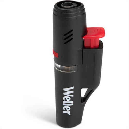 Weller® WLTBUM2 Mini Butane Torch, for use with WLBUF110ML, 2,400°F Temperature Range