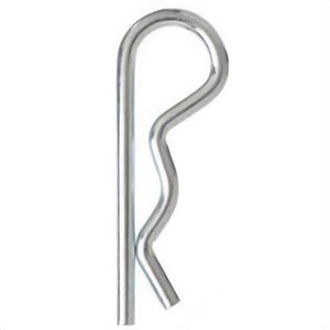 Western Wire 219CLPSPLTDP P-Pack Hitch Pin Clip, 0.243 in dia x 4 in L, Zinc Plated, Fits Shaft 3/4 to 1 in