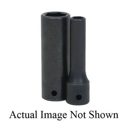 Williams® 14-638 Supertorque® Socket, Imperial, 1/2 in Square Drive, 1-3/16 in Deep Length Socket