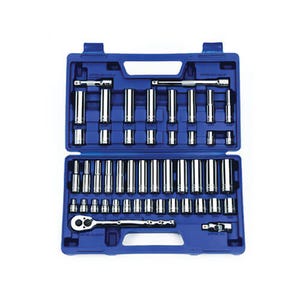Williams® JHW50666 Socket and Drive Tool Set, Supertorque®, Imperial/Metric, 3/8 in Drive, Pear Head Shape, 6, 12 Points