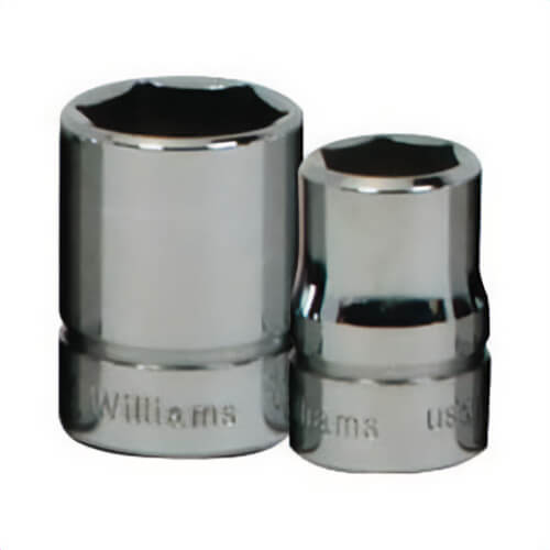 Williams® B-620 Supertorque® Socket, 3/8 in, 5/8 in Shallow Length Socket