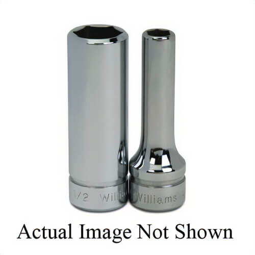 Williams® BMD-611 Supertorque® Socket, 3/8 in, 11 mm Deep Length Socket