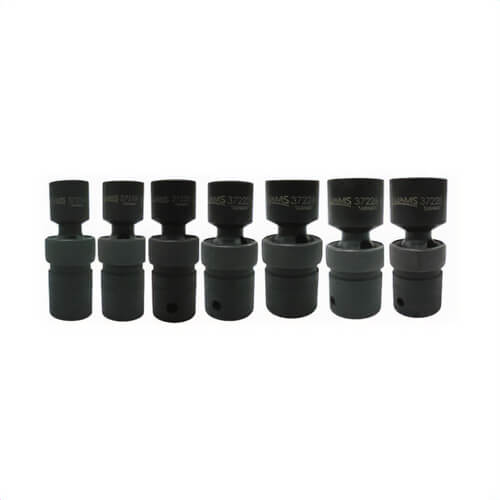 Williams® JHW37918 Impact Socket Set, Supertorque®, Imperial, 7 pc, 6 Points, Included Socket Size: 1/2 in, 1/2 in Drive