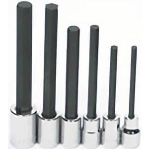 Williams® WSSS-6LRC 6 pc 1/2 in Drive Long Hex Bit Set