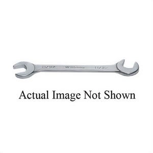 Williams® JHW1104MM Open End Wrench, Miniature, Metric, 4 mm Wrench Opening, 3 in OAL, 45° Offset, 1/2 x 1/2 in Open End Width