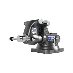 Wilton® Tradesman XC 28841 Vise, Serrated Jaw, 5 in Jaw Opening, 5-1/2 in W Ductile Iron Jaw, 3-3/4 in D Throat