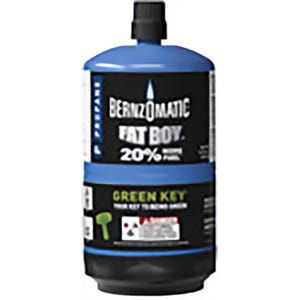 BernzOmatic® 327774 Refillable Cylinder Disposable Cylinder, Propane Gas, Steel