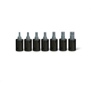 Wright® 362 Tool Hex Bit, 7 pc Set, 3/8 in Drive