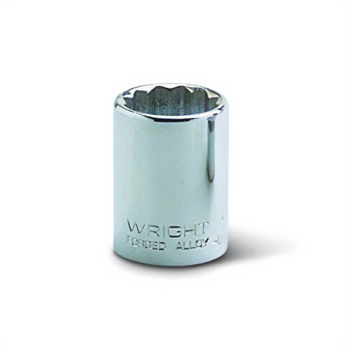 Wright® 4119 Socket, Shape II Style, 1/2 in Square Drive