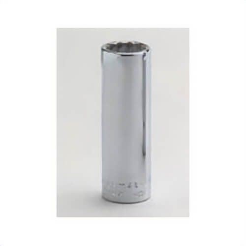 Wright® 46-26MM Deep Socket, Shape III Style, 1/2 in, 26 mm, 12 Points