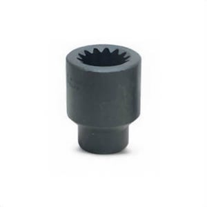 Wright® 5846 Shape C Standard Length Socket, Imperial, #5 Spline Drive, 1-7/16 in, 6 Points