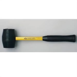 Wright® 9021 Heavy Duty Mallet, Soft Face, 1 lb Rubber Head