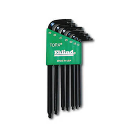 Wright® 9E10007 Tool Ballstar Torx Long Arm L-Key, 7 pc
