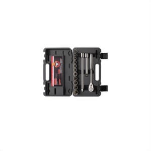 Wright® Cougar Pro™ A46 Standard Socket Set, ASME B107.1, ASME B107.10, 12 Points, 1/2 in Drive, 14 pc, Circular