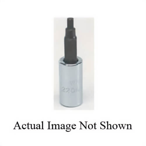 Wright® 2205 Socket Driver Bit, 1/4 in Drive, 7/64 in, 1-5/16 in L Bit