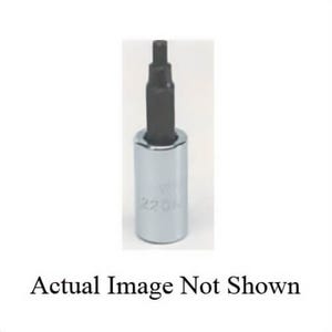 Wright® 2205 Socket Driver Bit, 1/4 in Drive, 7/64 in, 1-5/16 in L Bit