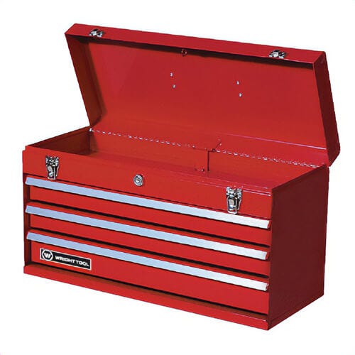Wright® WT2103RD Portable Tool Box, 12 in H x 21 in W x 8-3/4 in D